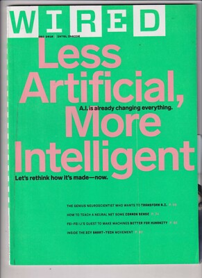 Wired Mag Artificial Intelligence December 2018 111219nonr