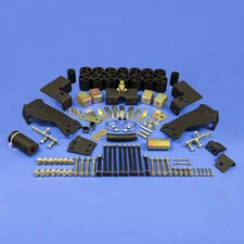 2003-2005 Chevy Silverado GMC Sierra 2500 HD 3" Full Body Lift Front & Rear Gas