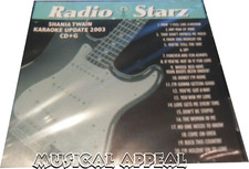 RADIO STARZ KARAOKE DISC CD G -RSZ605A HITS 20 SONG CDG SHANIA TWAIN ANTHOLOGY
