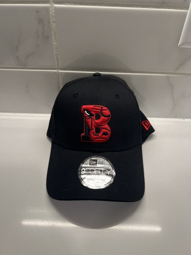 New Era 9FORTY Chicago Bulls Team Logo Infill “B” Adjustable Strapback Hat Cap