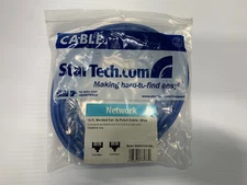 StarTech M45PATCH15BL 15Ft Blue Molded Cat5e UTP Patch Cable - NEW