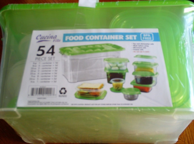 Cucina Vita, 54 Containers & Lids, Brand New