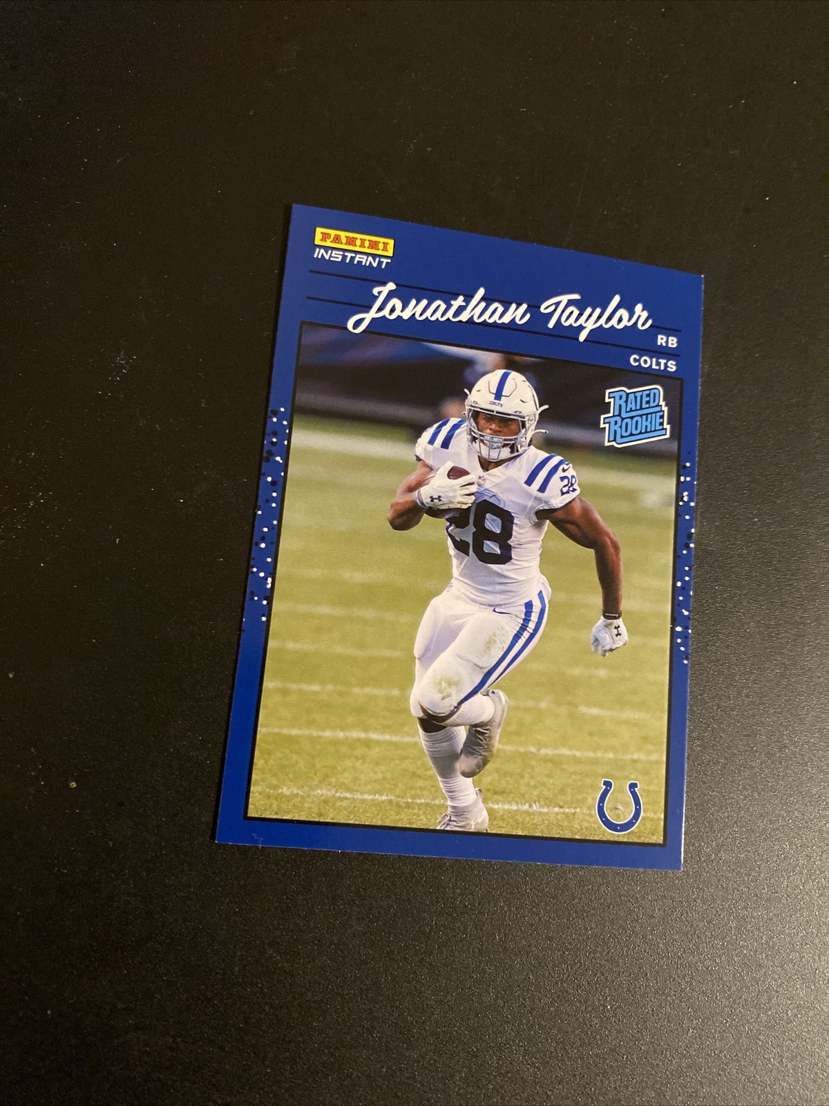 Jonathan Taylor RC 2020 Panini Instant Rated Rookie Retro /2044 #C&FHotRC5TDs