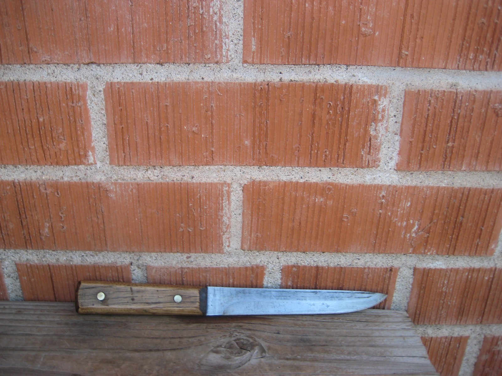 Vintage 6" Blade *** EKCO *** Carbon Wide Stiff Boning Utility