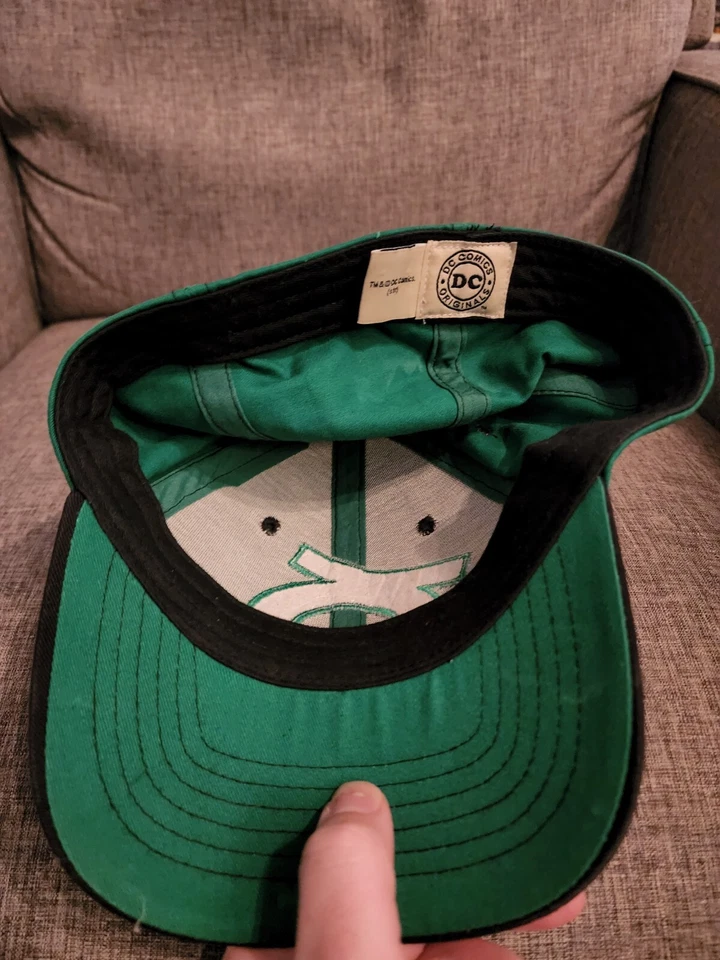 Vintage DC Comics The Green Lantern Comic Book Hat Cap Small Medium - Image 3 of 4