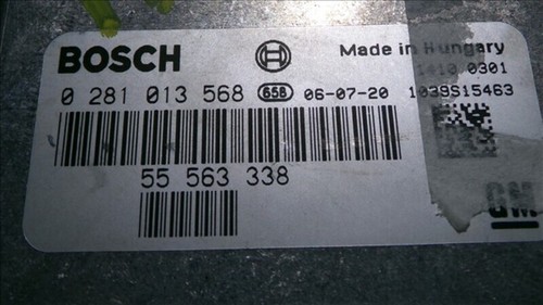 0281 013 568 75088 ecu engine control unit for SAAB 9-5 1.9 CDTI 2005-2010 2006 - Picture 5 of 12