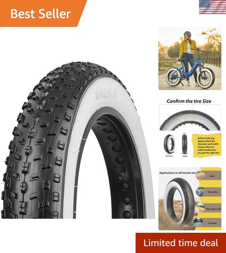 KIT 2 PNEUMATICI Copertoni Gomme 20X4.00 Fat Bike Terra Fango Fuori Strada EUR 54,00 - IT - Foto 7