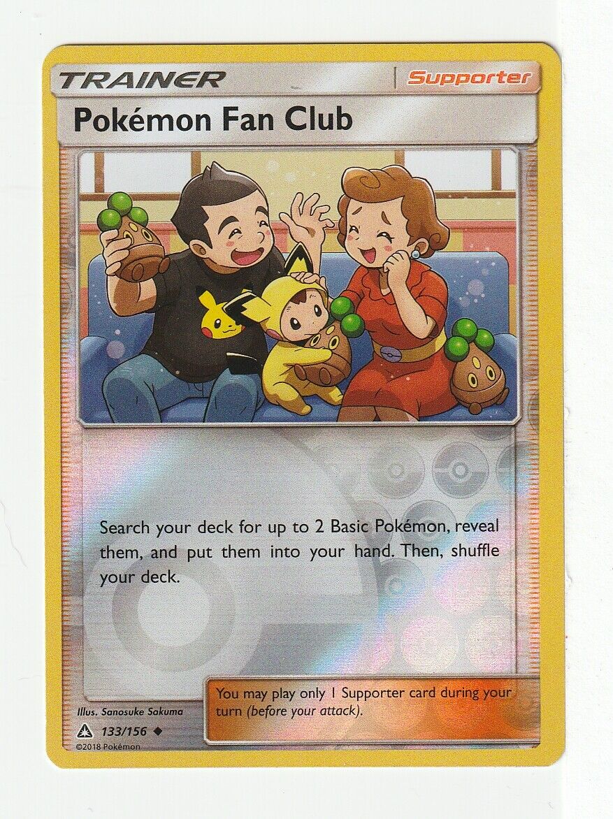 P4075 Pokemon Tcg, Pokemon Fan Club 133/156 NM