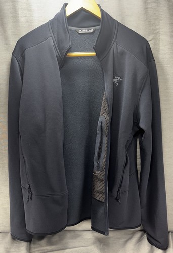 Arcteryx Kyanite Jacket Mens Large Blue Softshell Fleece Sweatshirt - Picture 5 of 10