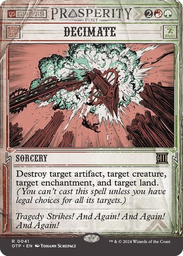 欺瞞/Deceit Deceit (Borderless) - Lorwyn Eclipsed - Magic: The Gathering