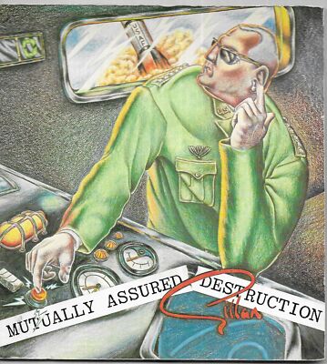 Gillan Mutually Assured Destruction with Booklet UK 45 7'' single +Picture Sleeve