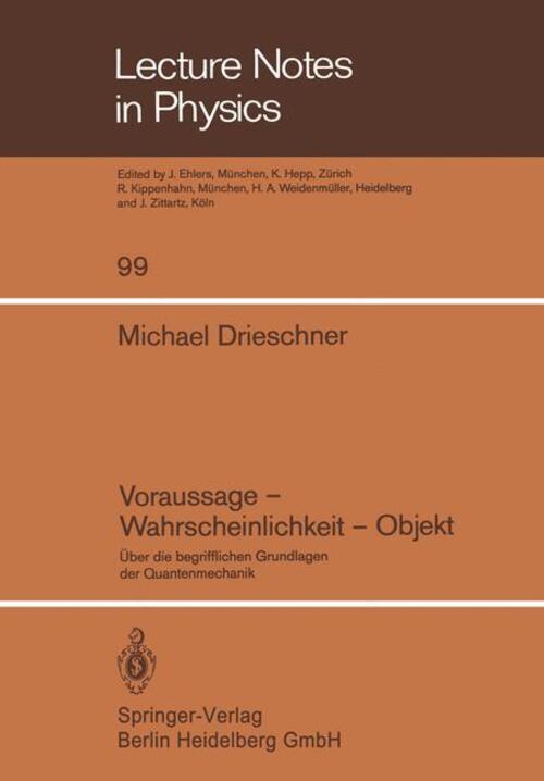 Thumbnail - Voraussage ¿ Wahrscheinlichkeit ¿ Objekt | M. Drieschner | Taschenbuch