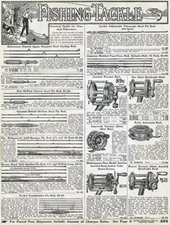 1916 Sears Roebuck - Fishing Tackle Catalog - Advertising Magnet