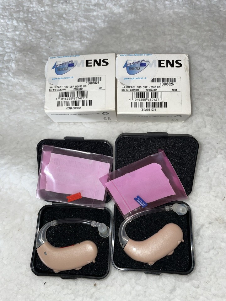 siemens ha impact pro dsp h2660 hearing aids eBay