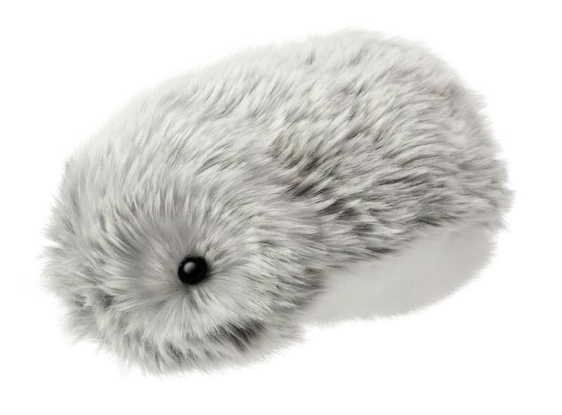Moflin PE-M101SR グレー ぬいぐるみ型 Moflin Plush Toy AI Pet Communication Robot Silver PE-M10SR