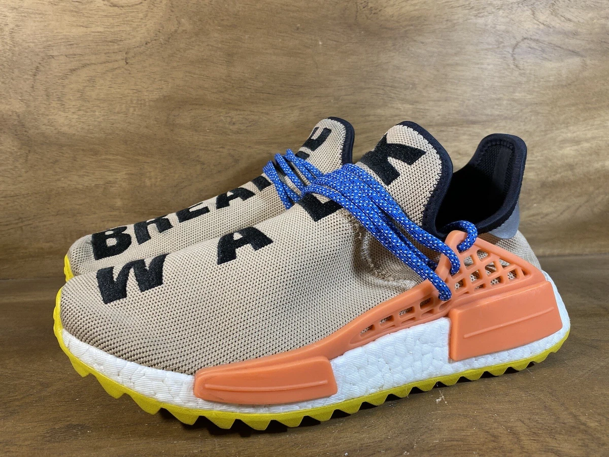 MP Bungalow Happening Pharrell x Adidas Human Race NMD Trail “Breathe Walk” Size 7.5 Tan Orange  AC7361 | eBay