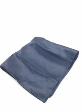  95 Bloomingdales Men Dress Pocket Square Casual Solid Suit Blue Handkerchief