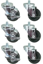 AC-885023 3 Inch set of 6 casters for True