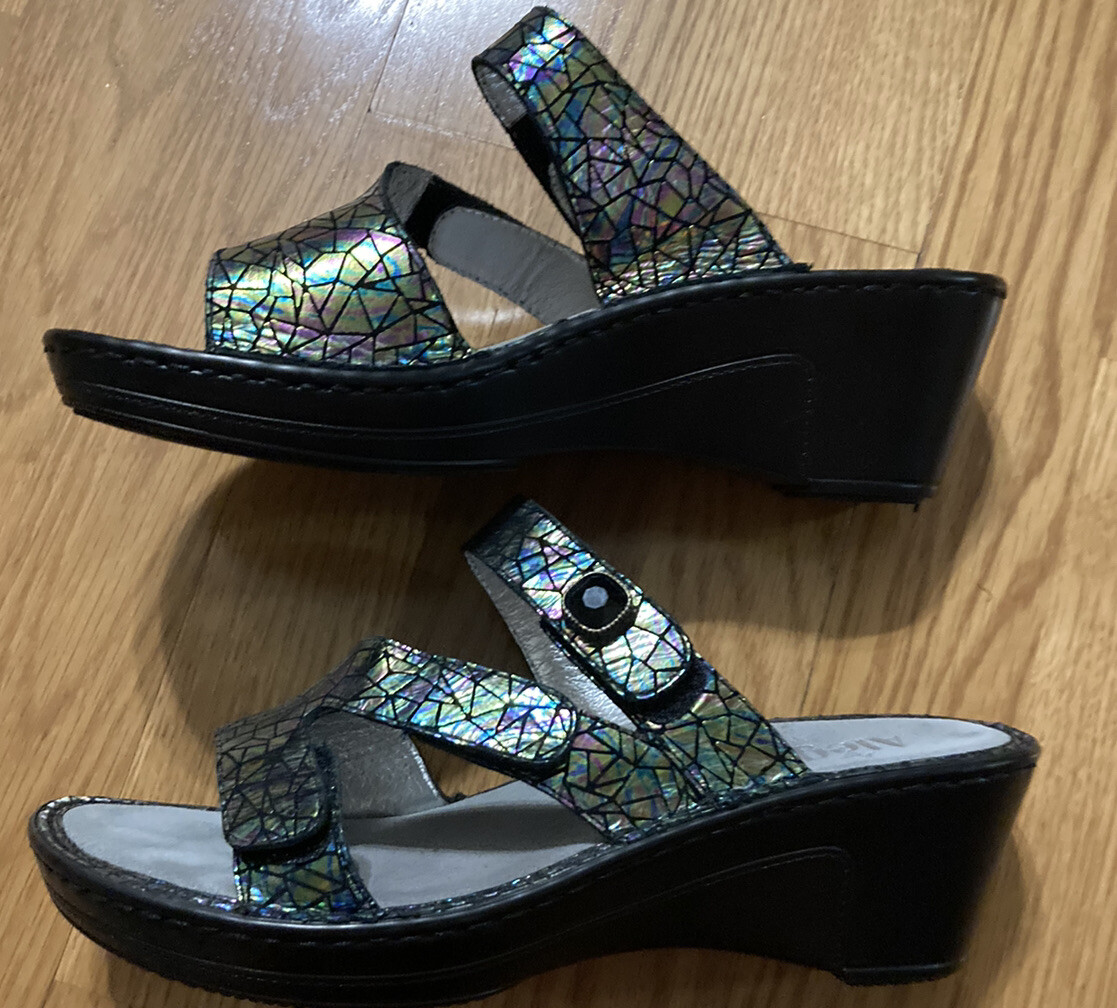 Alegria Camile Tectonic Iridescente Comfort Sandalo Antiscivolo LOTTO 372 39 9