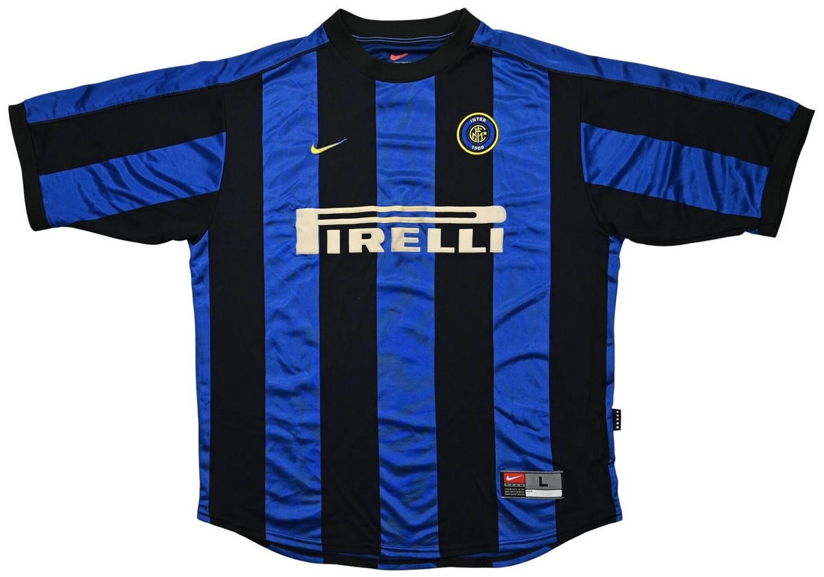 Nike 1999-00 INTER MILAN SHIRT TRIKOT L | eBay