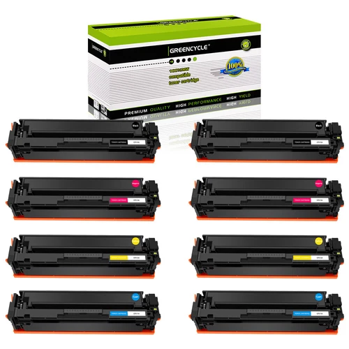 8 Set Toner fit for HP 204A Color LaserJet Pro M154 M154a MFP M180 M180n CF510A
