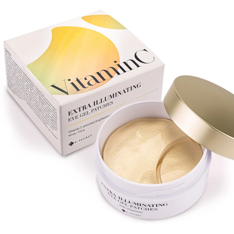 K-SECRET Extra Illuminating Eye Gel Patches 60pcs #Vitamin C