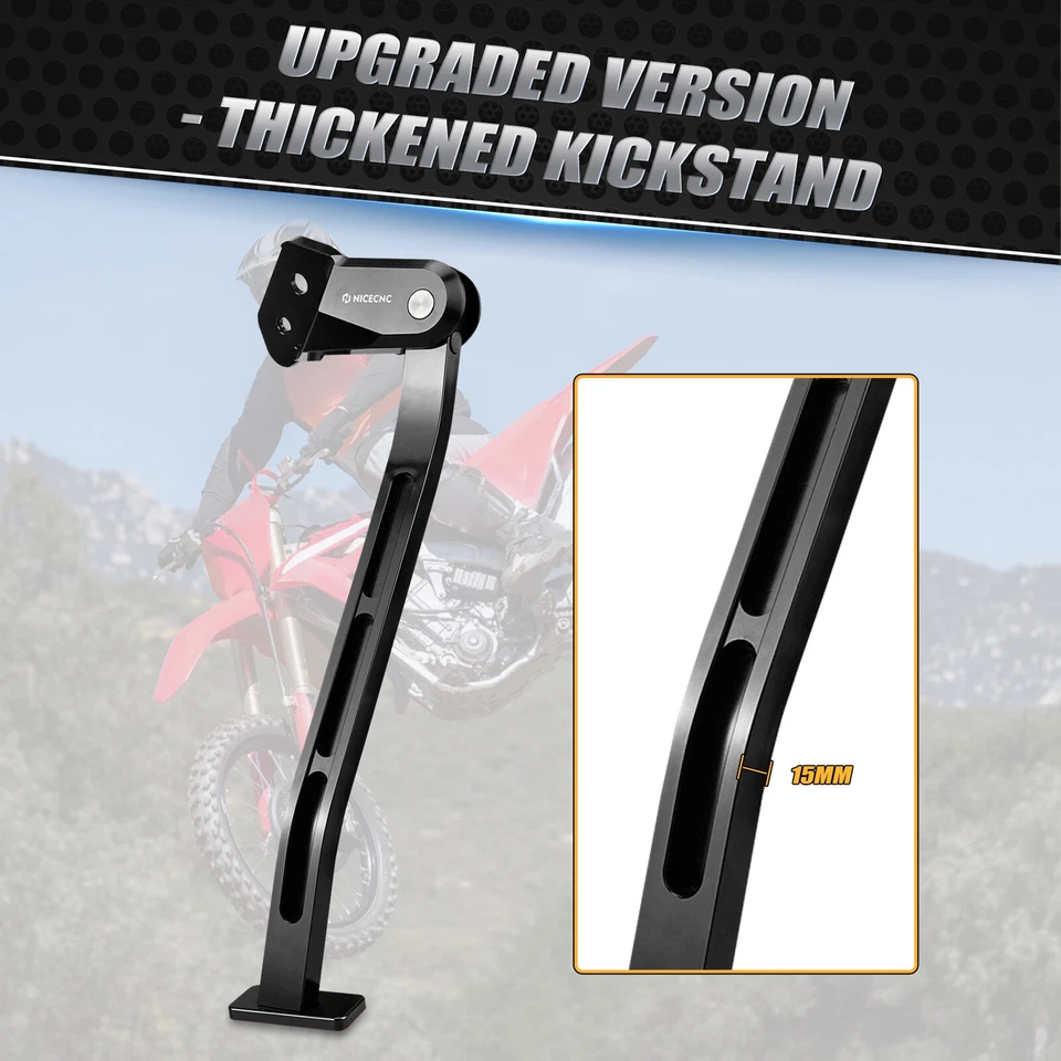 NICECNC Kick Side Stand Kickstand For Honda CRF450R CRF 250R 450R 2019-2023 2024 - Image 3 of 4