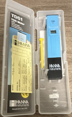 HANNA Instruments TDS1 Digital TDS Meter Total Dissolved Solids Tester