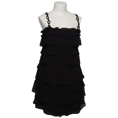 Zara Basic, Cocktailkleid, Größe: M, Schwarz, Polyester, Einfarbig, Damen #fG6