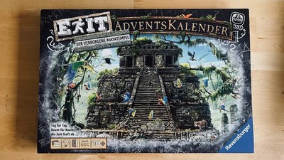 +++ Exit Adventskalender 2021 ''Der verborgene Mayatempel +++ Ravensburger +++