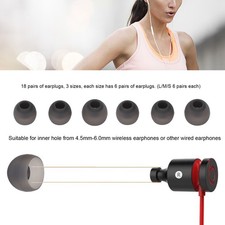 36pcs Silicone Earbud Tips Soft Lightweight Earplugs For Inner Hole From