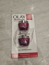Olay Pro Advanced Regenerist Complex 2 Pack 1.7 Fl Oz Moisturizer Antioxidants
