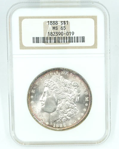 1888 NGC MS65 Morgan Silver Dollar PQ