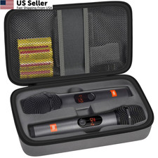 Wireless Microphone Case Compatible with JBL 11 x 6 x 3.25 inches, Grey