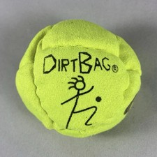 Dirtbag Classic World Footbag Hacky Sack Neon 8 Panel Sand Filled NEW