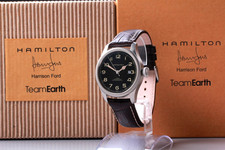 Harrison Ford [NEUF/boîte] Hamilton H604551 Khaki Team Earth Automatic du JAPON
