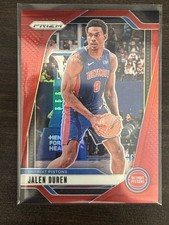 2024-25 Panini Prizm #20 Jalen Duren Red Prizm #/299