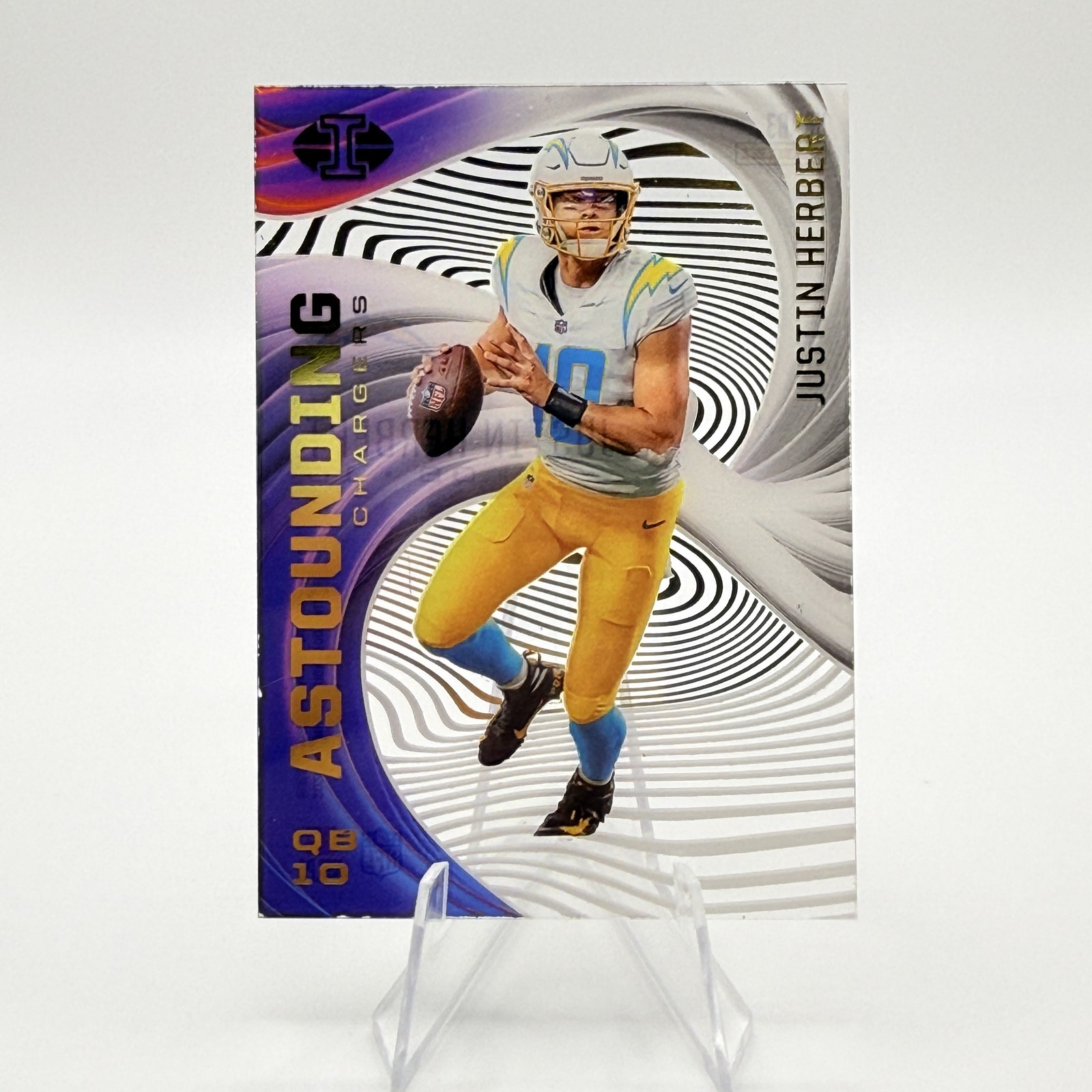 2020 Panini Illusions #A3 Justin Herbert Astounding