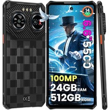 IIIF150 Air 3 Ultra Thin Rugged Smartphone 24GB+512GB 100MP Camera Cell Phone