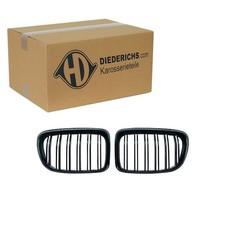 DIEDERICHS KÜHLERGRILL GRILL DOPPELSTEG NIEREN passend für BMW X1 E84 bis 01.12