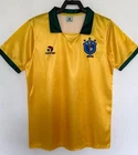 Brazil Home Jersey Soccer Retro 88