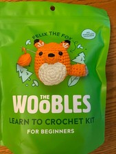 The Woobles Felix The Fox Beginners Crochet Kit  Hook New Orange Crafts NEW
