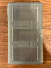 Nintendo Game Boy Advance 3-Slot Cartridge Case   Authentic   GBA Game Holder