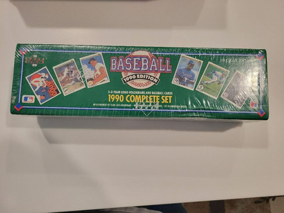 1990 Upper Deck Baseball Complete Set Factory Sealed Box 800 Cards Griffey Jr