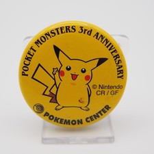 Pikachu Pokemon Mini Can Badge Pokemon Center Anime Japan ss556