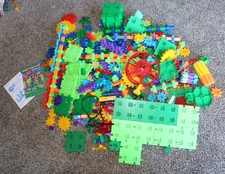 Learning Resources Gears Building LOT Dizzy Fun Land Over 200 Pieces STEM Motor