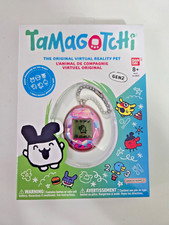 Tamagotchi Original Gen 2 Pink Multicolor BANDAI Namco Virtual Pet New Sealed