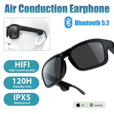 Bluetooth 5.2 Sports Sunglasses Wireless Open-Ear Audio Headsets Smart Glasses