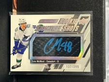 2023-24 Upper Deck Engrained Cole McWard Rookie Auto Stick /299