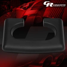 BLACK FRONT SEAT CENTER CONSOLE CUP HOLDER TRIM PAD FOR 2004-2014 Ford F-150